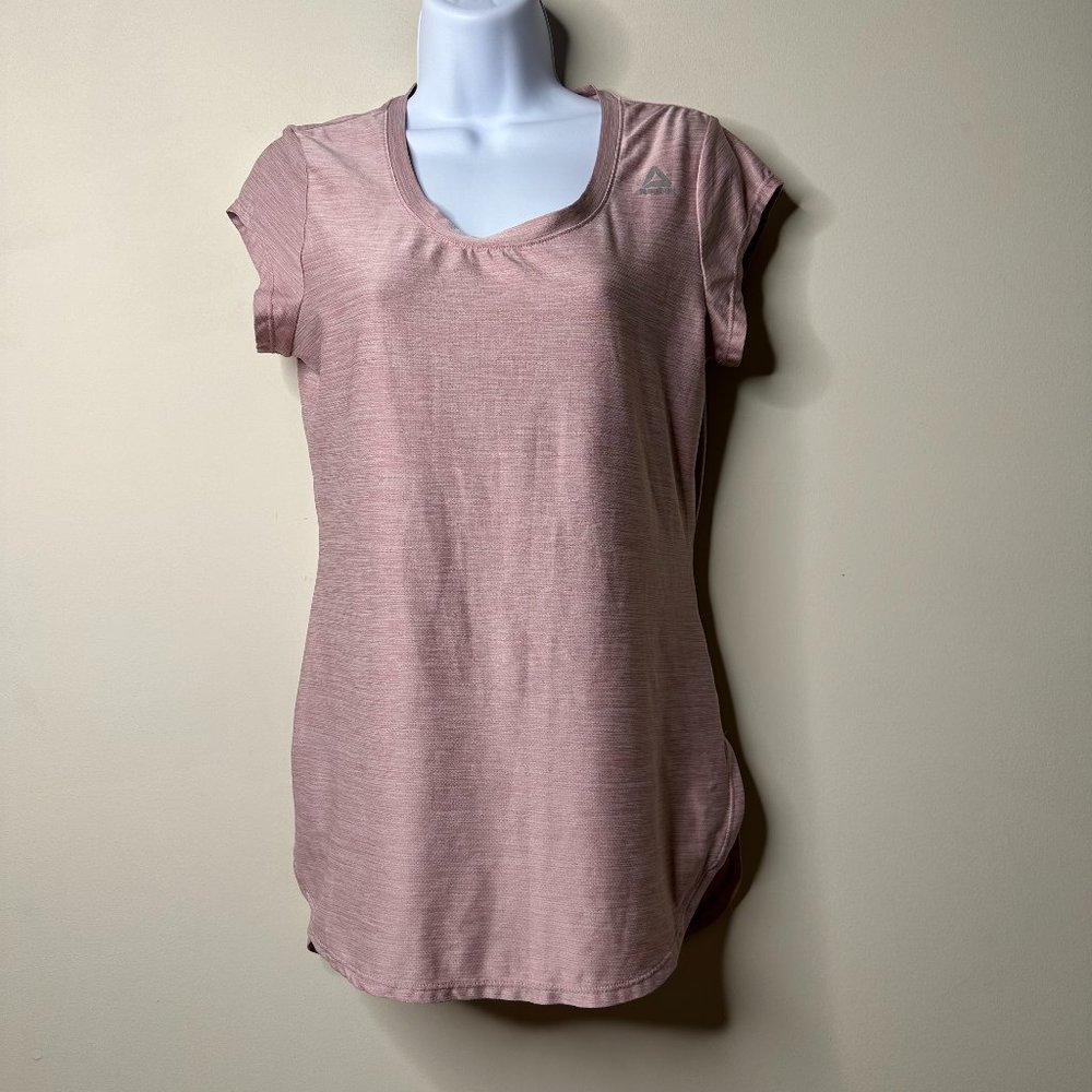 Reebok Pink Short Sleeve Athletic Shirt Women's XS